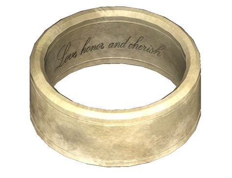 fallout wedding ring|fallout 4 change opinion ring.